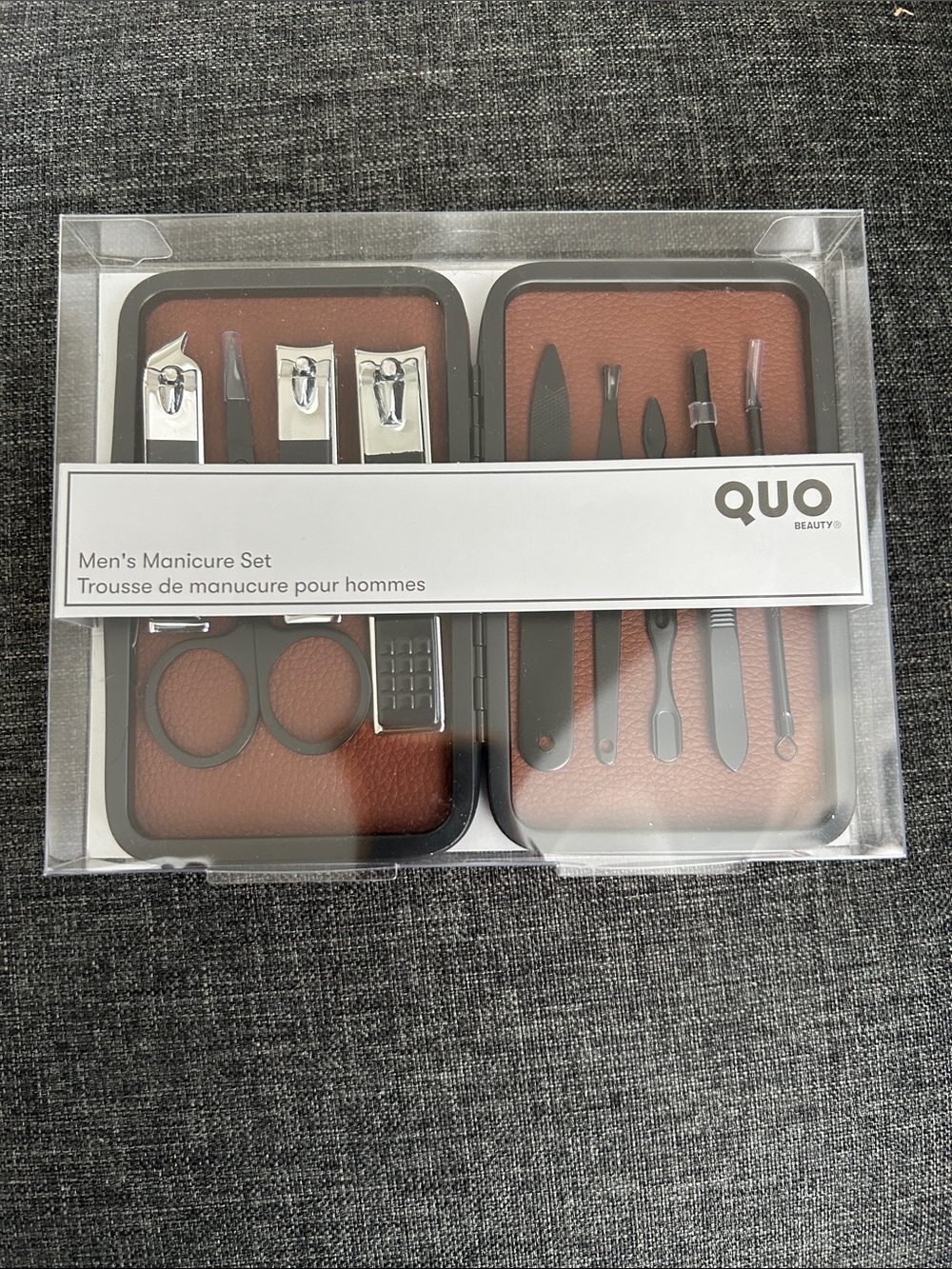 NEW 🆕 Men's Manicure Set - 10 pieces, factory sealed